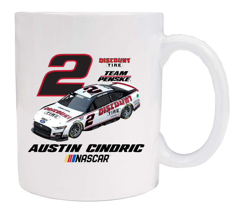 #2 Austin Cindric Ceramic Mug Car
