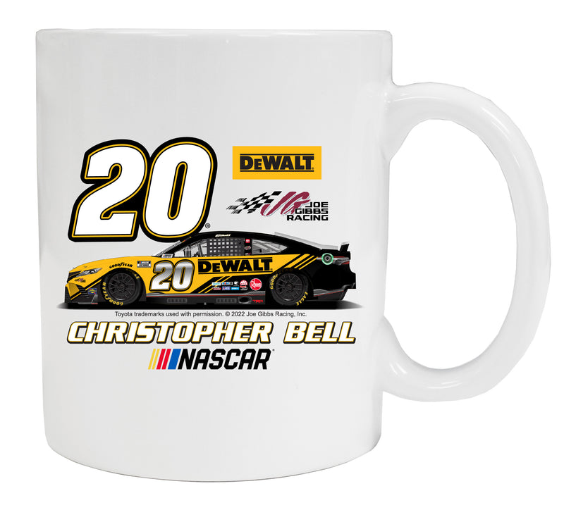 #20 Christopher Bell Ceramic Mug Car