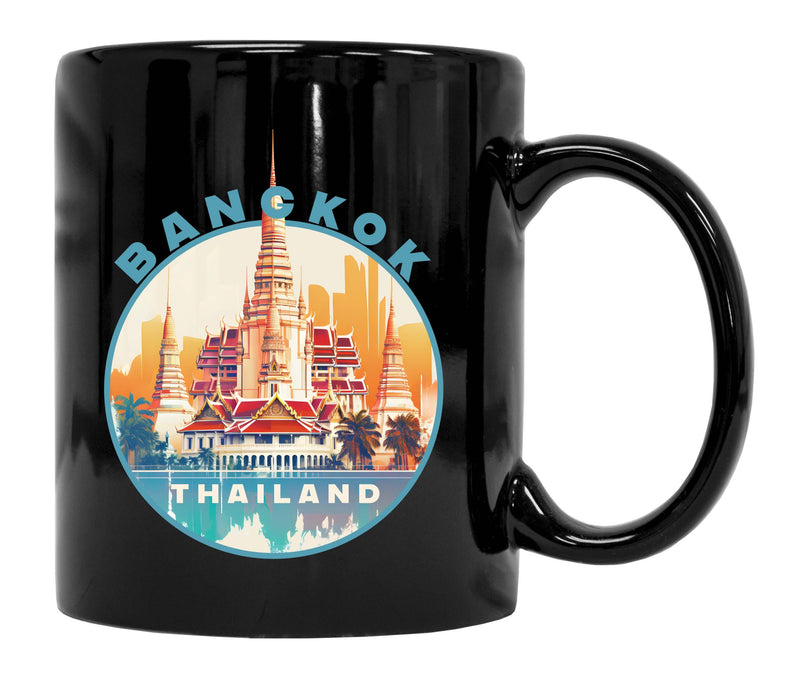 Bangkok Thailand C Souvenir 12 oz Ceramic Coffee Mug