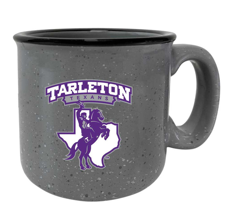 Tarleton State University Speckled Ceramic Camper Coffee Mug (Choose Your Color).