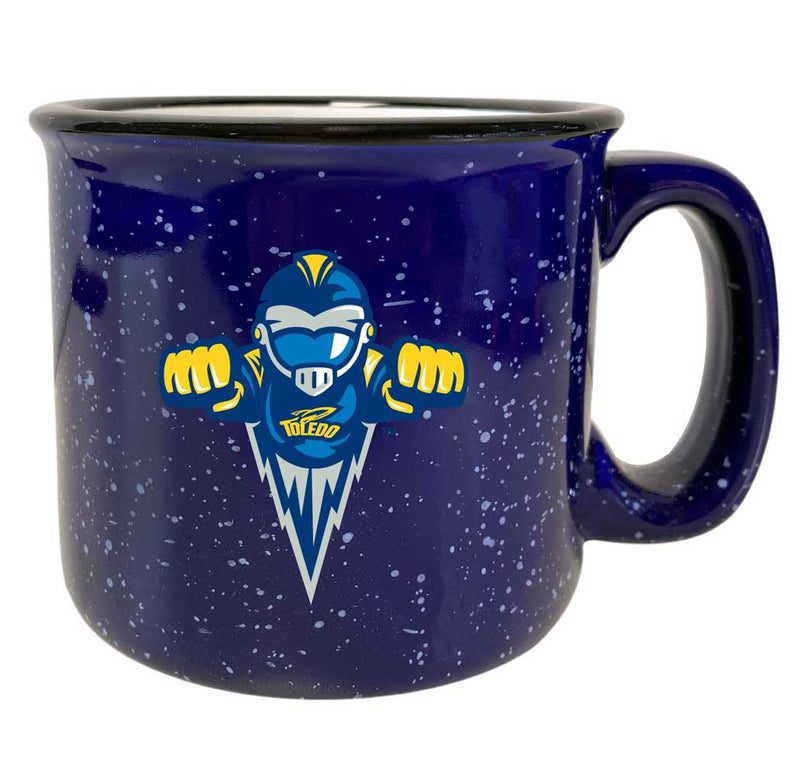 Toledo Rockets Speckled Ceramic Camper Coffee Mug - Choose Your Color