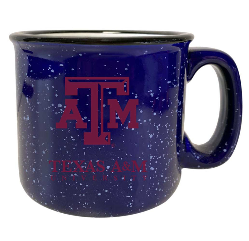 Texas A&M Aggies Speckled Ceramic Camper Coffee Mug - Choose Your Color