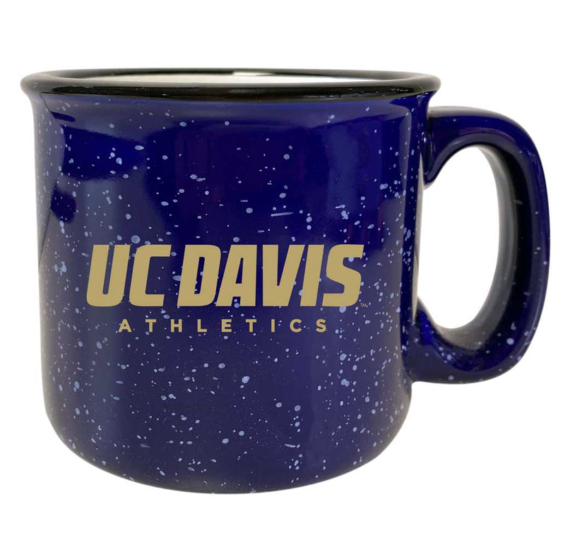 UC Davis Aggies Speckled Ceramic Camper Coffee Mug - Choose Your Color
