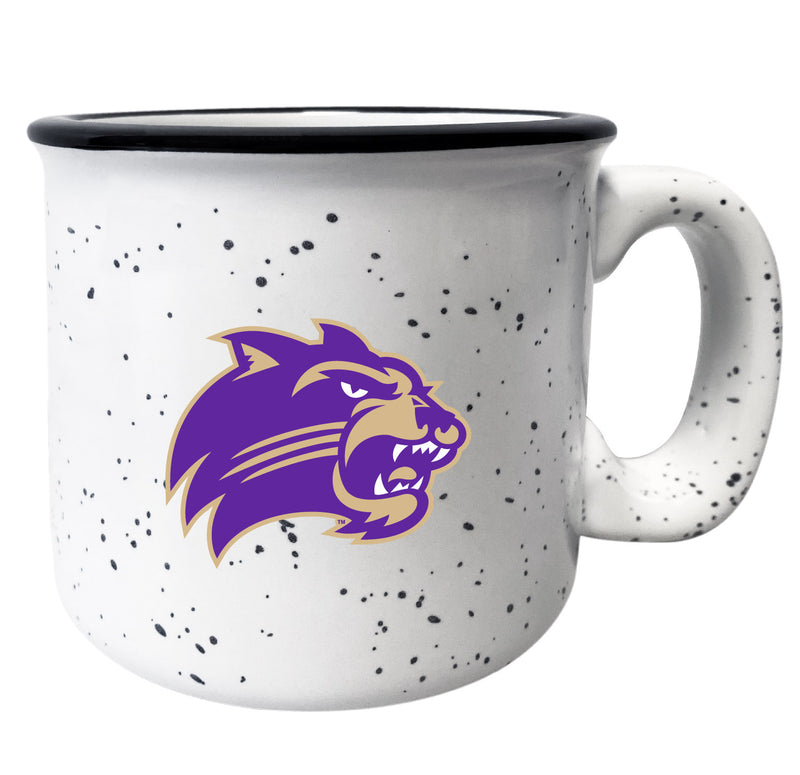 Western Carolina University Speckled Ceramic Camper Coffee Mug - Choose Your Color