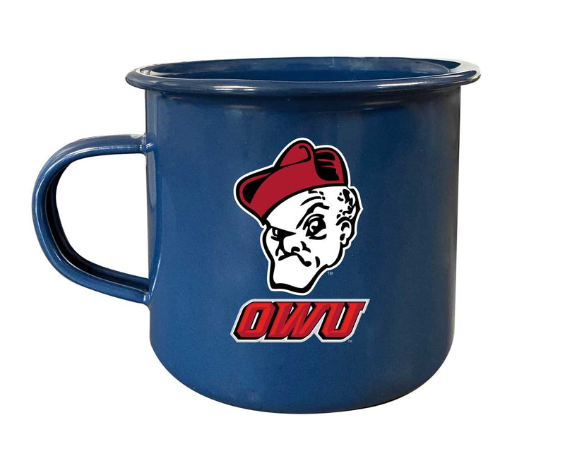 Ohio Wesleyan University NCAA Tin Camper Coffee Mug - Choose Your Color