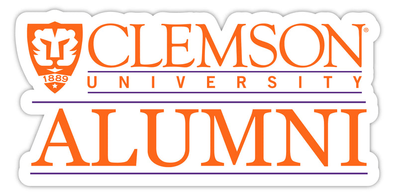 Clemson Tigers 4-Inch Alumni NCAA Vinyl Sticker - Durable School Spirit Decal
