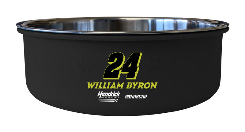 #24 William Byron Officially Licensed 5x2.25 Pet Bowl