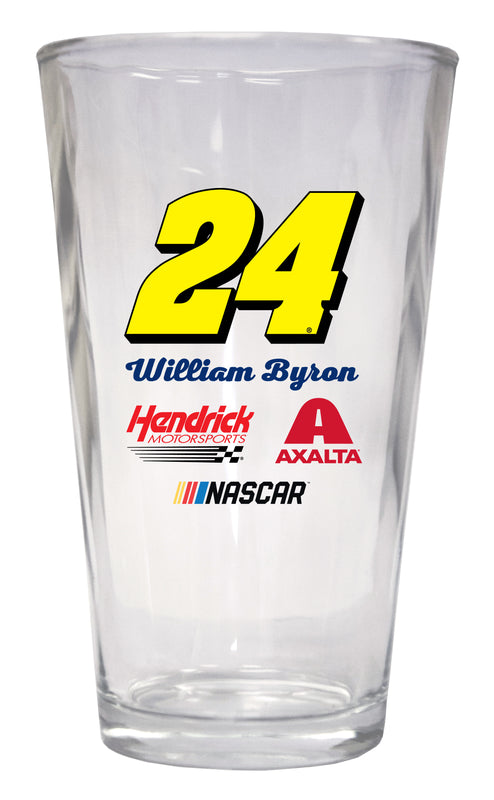 William Byron #24 NASCAR Pint Glass New for 2020