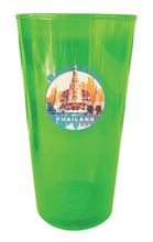 Load image into Gallery viewer, Bangkok Thailand C Souvenir Plastic 16 oz pint
