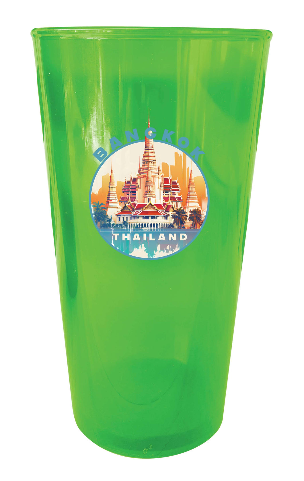 Bangkok Thailand C Souvenir Plastic 16 oz pint
