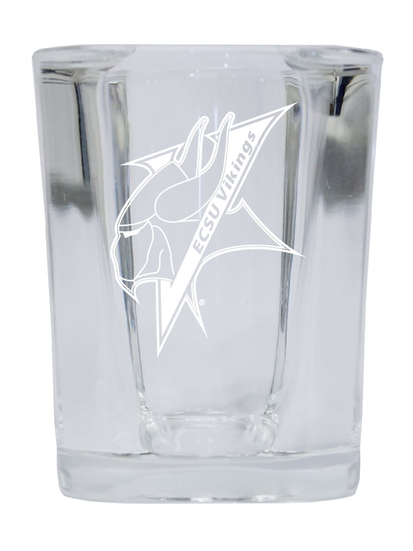 Elizabeth City State University NCAA Collector's Edition 2oz Square Shot Glass - Laser Etched Logo