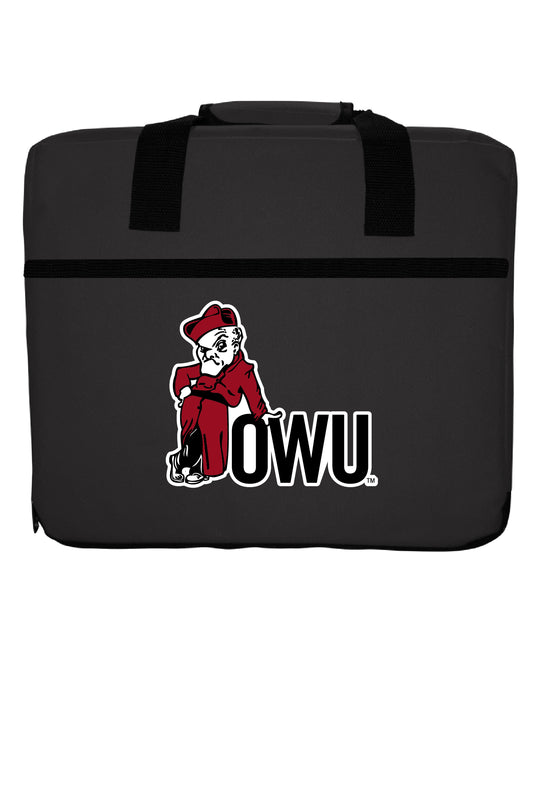 NCAA Ohio Wesleyan University Ultimate Fan Seat Cushion – Versatile Comfort for Game Day & Beyond
