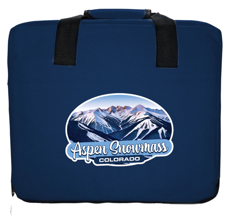 Aspen Snowmass Colorado Design A Souvenir Destination Seat Cushion