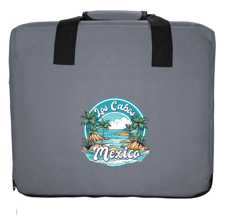Los Cabos Mexico Design A Souvenir Destination Seat Cushion