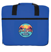 Load image into Gallery viewer, Nassau  the Bahamas Design A Souvenir Destination Seat Cushion Red
