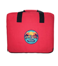 Load image into Gallery viewer, Nassau  the Bahamas Design A Souvenir Destination Seat Cushion Red
