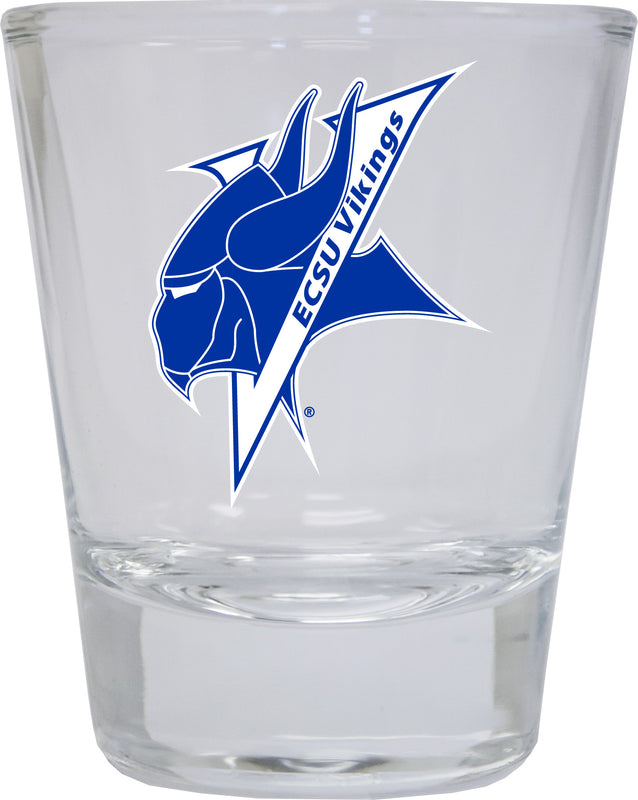 Elizabeth City State University NCAA Legacy Edition 2oz Round Base Shot Glass Clear