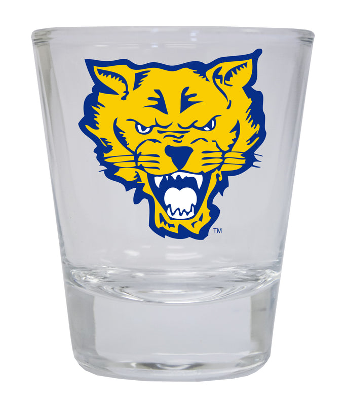 Fort Valley State University NCAA Legacy Edition 2oz Round Base Shot Glass Clear 4-Pack