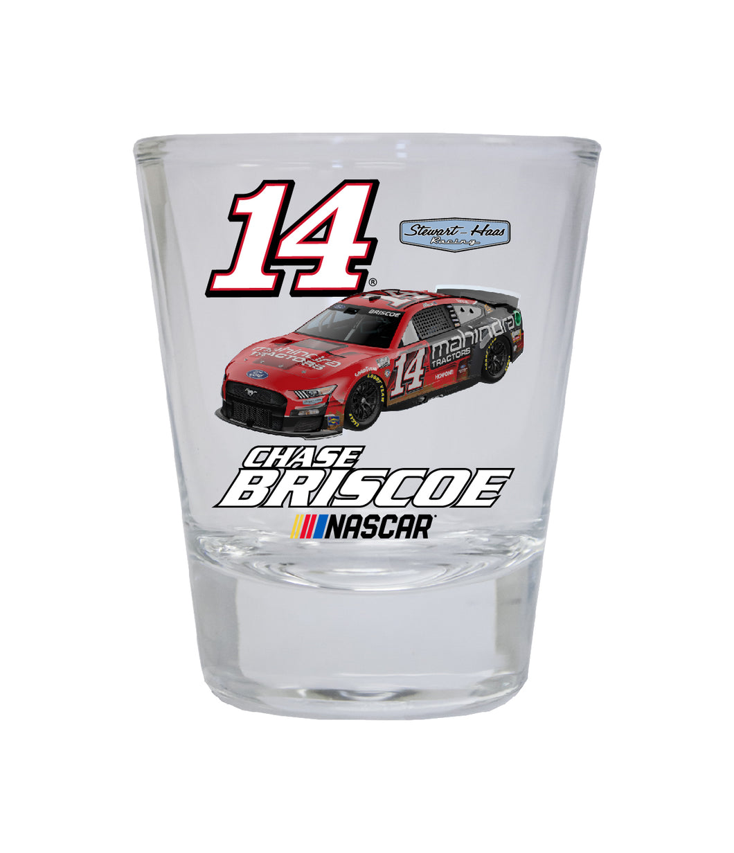 #14 Chase Briscoe NASCAR Officially Licensed Round Shot Glass