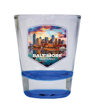 Load image into Gallery viewer, Baltimore Maryland A Souvenir 1.5 Ounce Shot Glass Round
