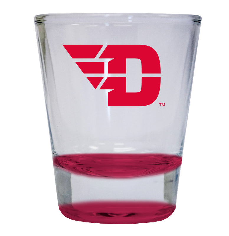 Dayton Flyers NCAA Legacy Edition 2oz Round Base Shot Glass Red