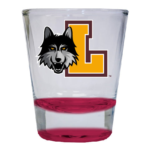 Loyola University Ramblers NCAA Legacy Edition 2oz Round Base Shot Glass Red