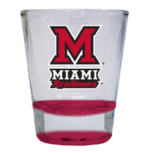 Load image into Gallery viewer, Miami University of Ohio NCAA Legacy Edition 2oz Round Base Shot Glass Clear
