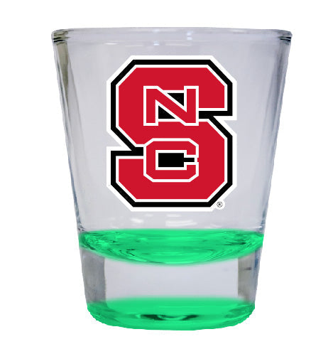 NC State Wolfpack NCAA Legacy Edition 2oz Round Base Shot Glass Green