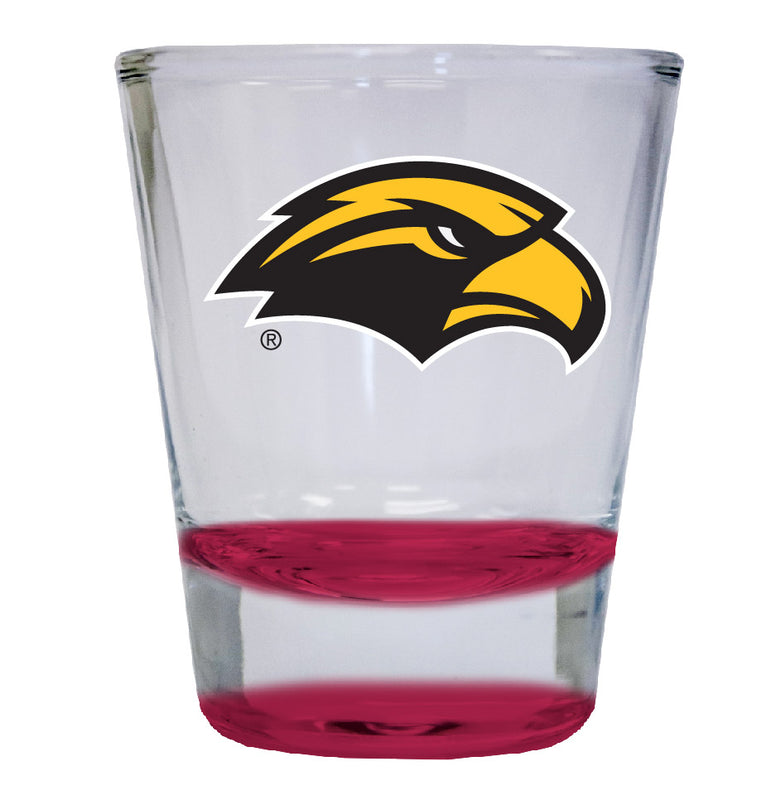 Southern Mississippi Golden Eagles NCAA Legacy Edition 2oz Round Base Shot Glass Red
