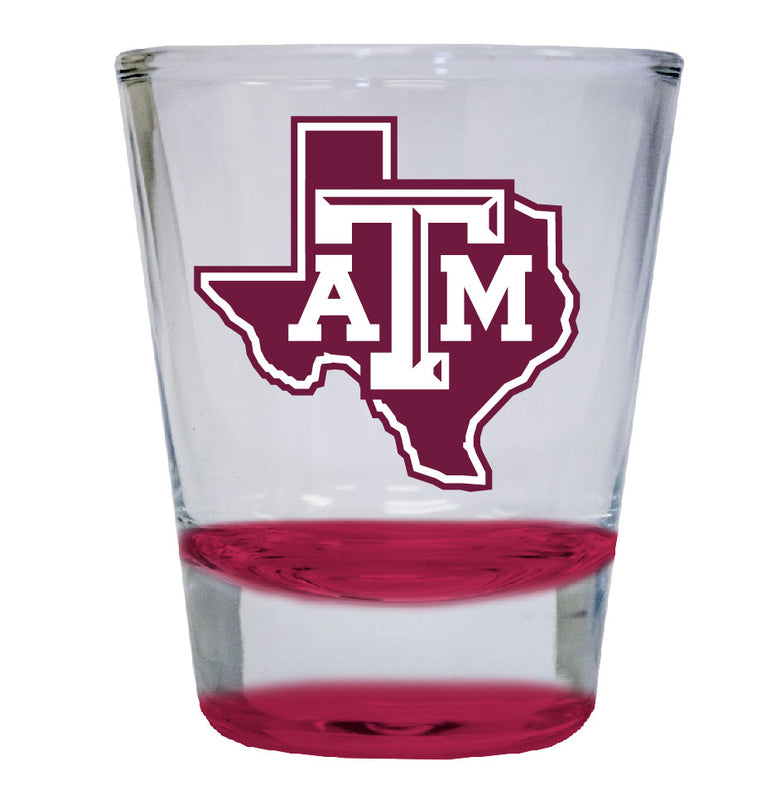 Texas A&M Aggies NCAA Legacy Edition 2oz Round Base Shot Glass Green
