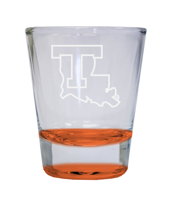 NCAA Louisiana Tech Bulldogs Collector's 2oz Laser-Engraved Spirit Shot Glass Orange