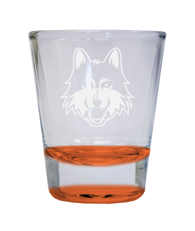 NCAA Loyola University Ramblers Collector's 2oz Laser-Engraved Spirit Shot Glass Orange