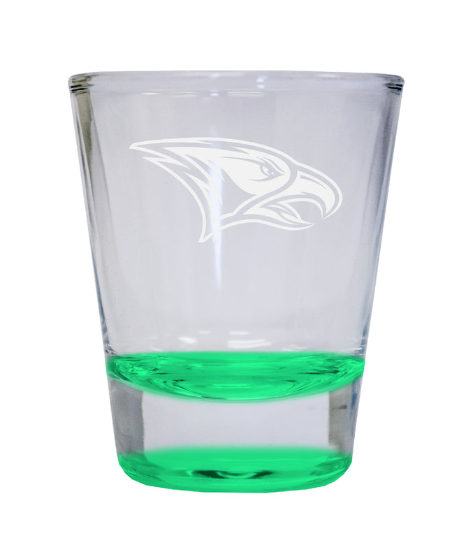 NCAA North Carolina Central Eagles Collector's 2oz Laser-Engraved Spirit Shot Glass Green