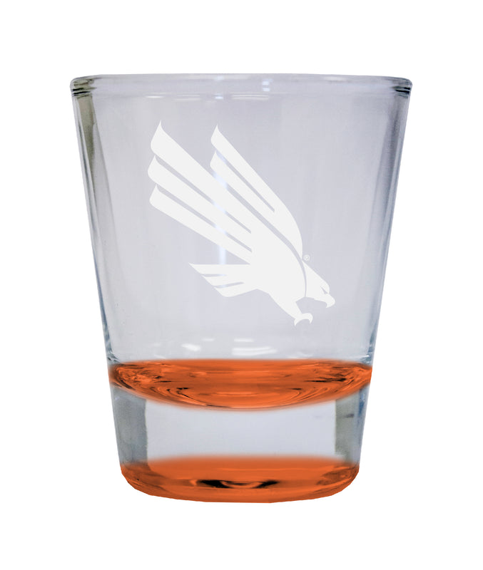 NCAA North Texas Collector's 2oz Laser-Engraved Spirit Shot Glass Orange