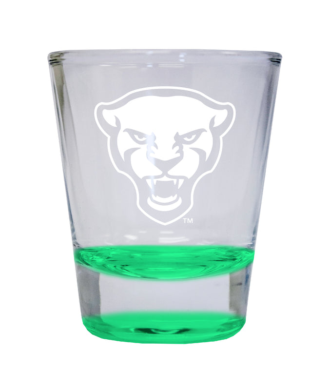NCAA Pittsburgh Panthers Collector's 2oz Laser-Engraved Spirit Shot Glass Green