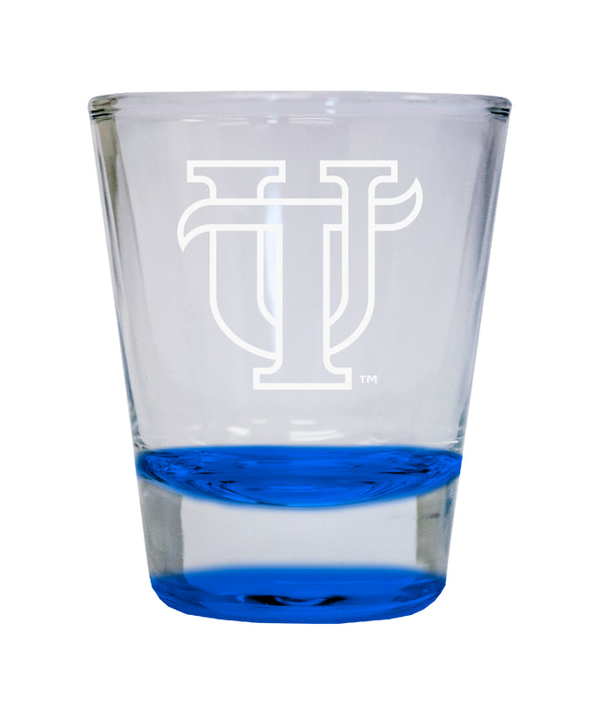 NCAA University of Tampa Spartans Collector's 2oz Laser-Engraved Spirit Shot Glass Blue