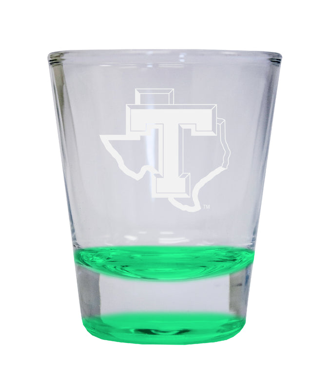 NCAA Tarleton State University Collector's 2oz Laser-Engraved Spirit Shot Glass Green