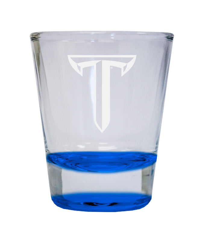 NCAA Troy University Collector's 2oz Laser-Engraved Spirit Shot Glass Blue