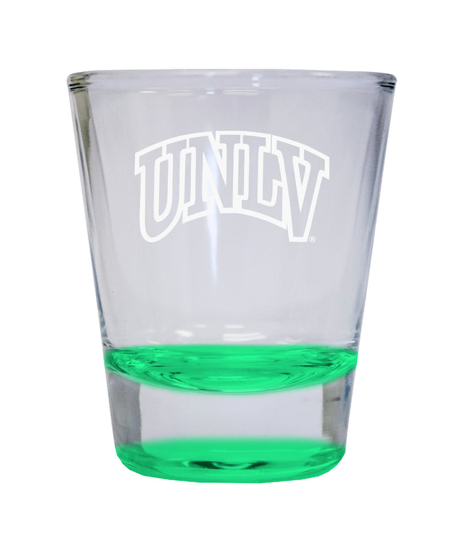 NCAA UNLV Rebels Collector's 2oz Laser-Engraved Spirit Shot Glass Green