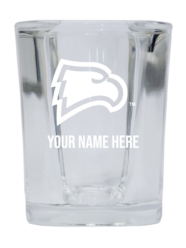 NCAA Winthrop University Personalized 2oz Stemless Shot Glass - Custom Laser Etched