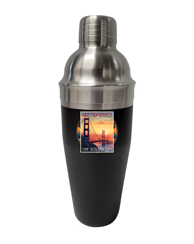 San Francisco California B Souvenir 24 oz Cocktail Shaker