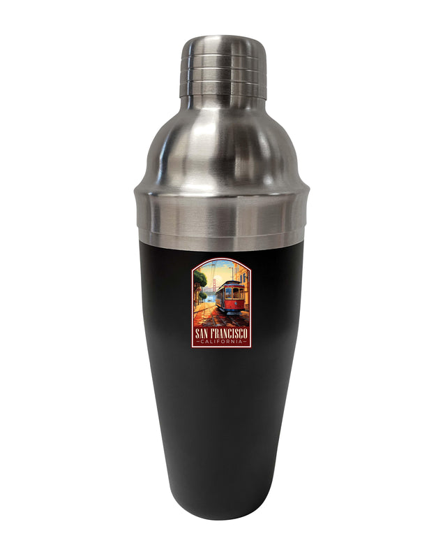 San Francisco California C Souvenir 24 oz Cocktail Shaker