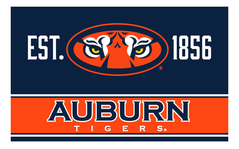 Auburn Tigers Wood Sign with Frame