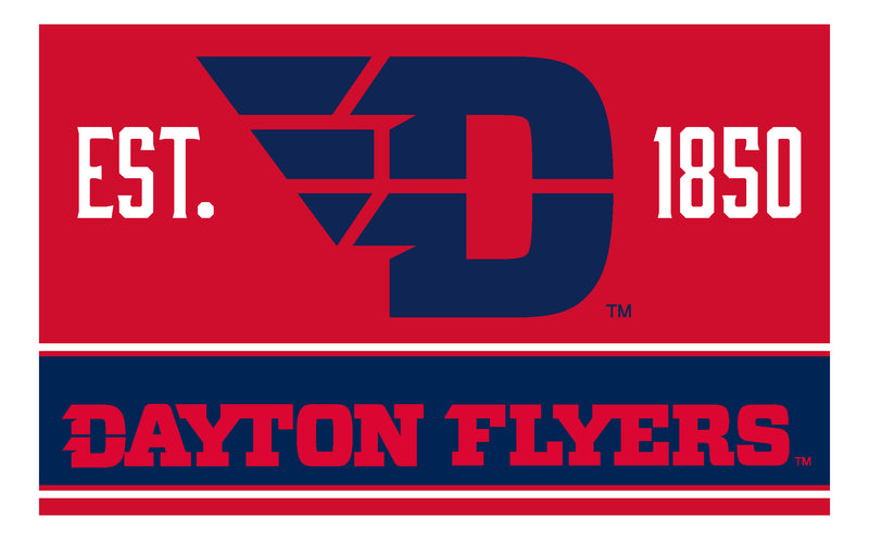 Dayton Flyers Wood Sign with Frame