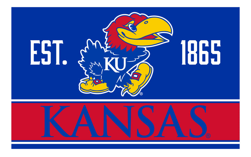 Kansas Wildcats 9" x 6" Wood Sign with Frame