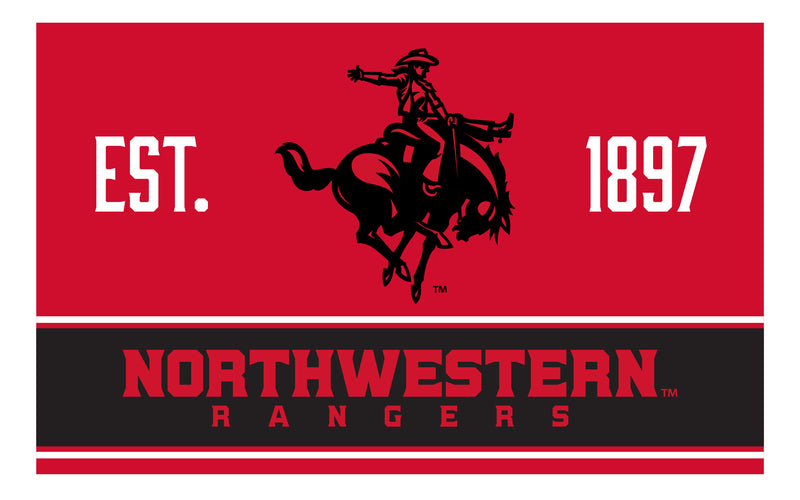 Northwestern Oklahoma State University Wood Sign with Frame