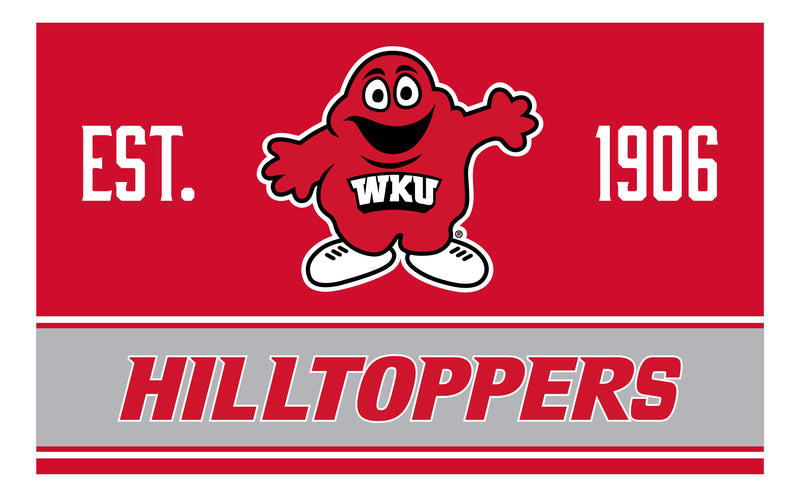Western Kentucky Hilltoppers Wood Sign with Frame