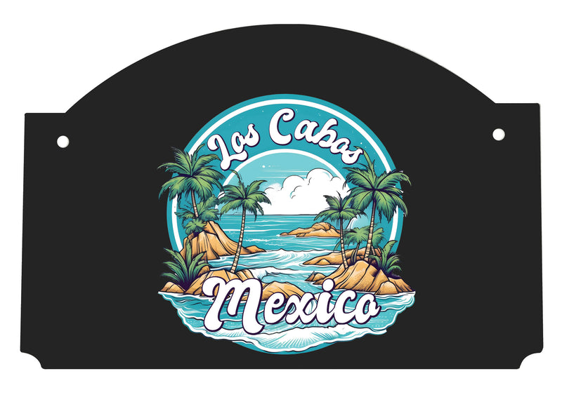 Los Cabos Mexico Design A Souvenir Wood sign flat with string