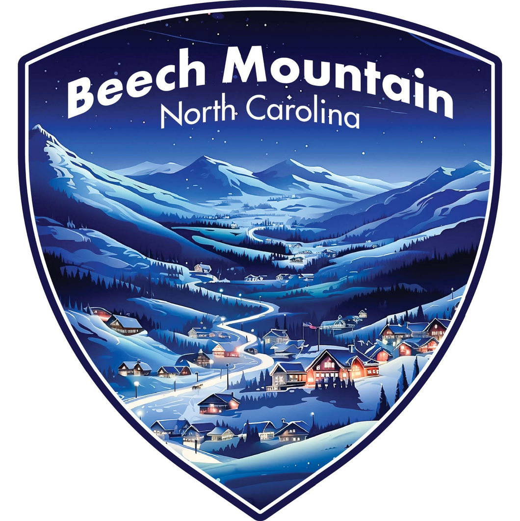 Beech Mountain North Carolina A Souvenir Memories Durable Vinyl Decal Sticker