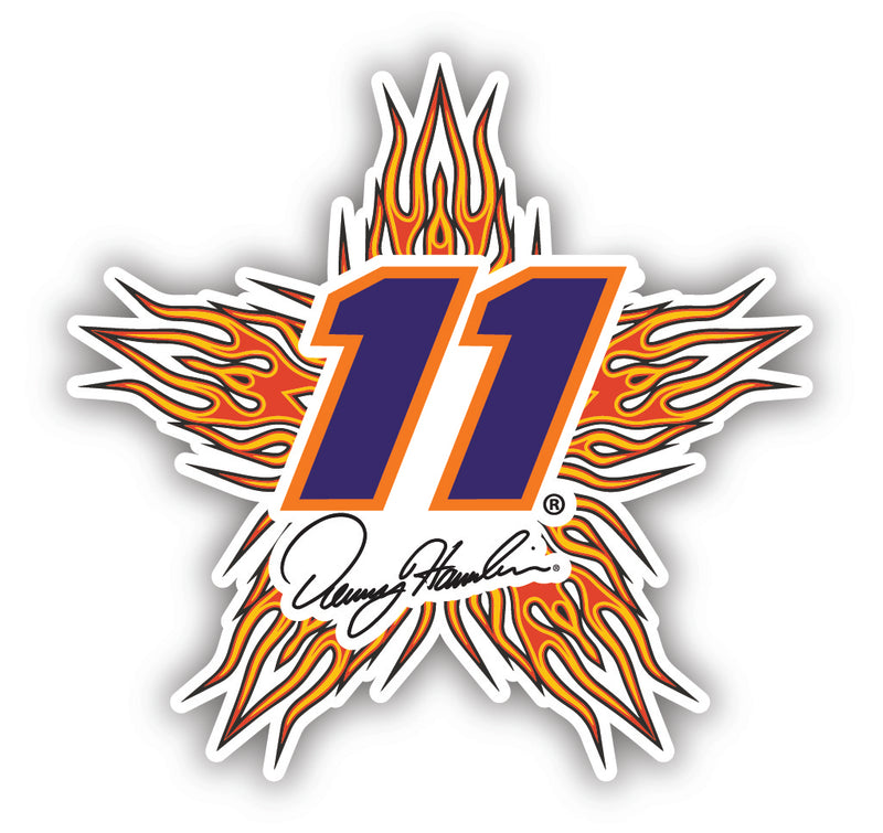 Denny Hamlin #11 NASCAR Cup Series 3" Laser Cut Decal